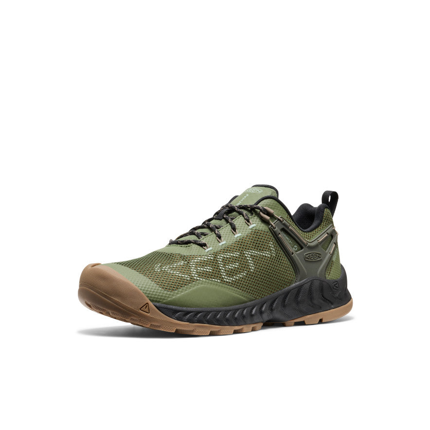 Men's NXIS EVO Waterproof Shoe  |  Bronze Green/Brindle