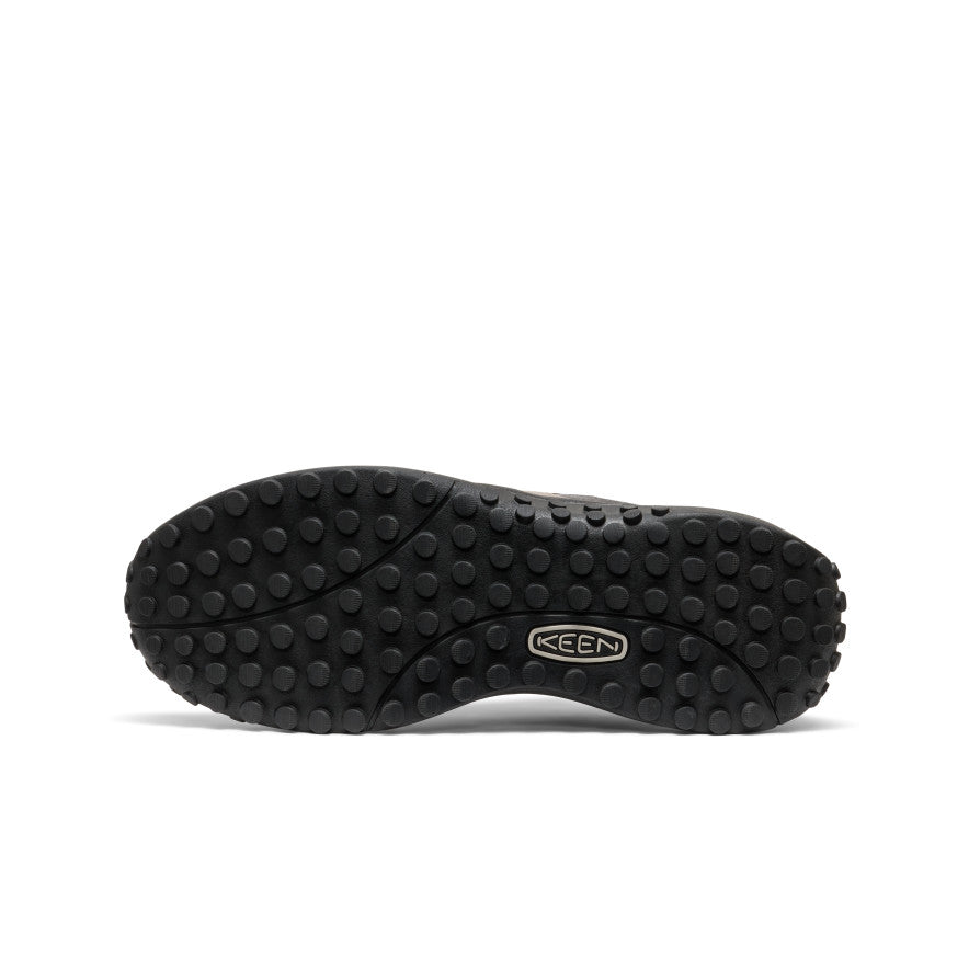 Men's KS86 Leather Sneaker  |  Black/Steel Grey