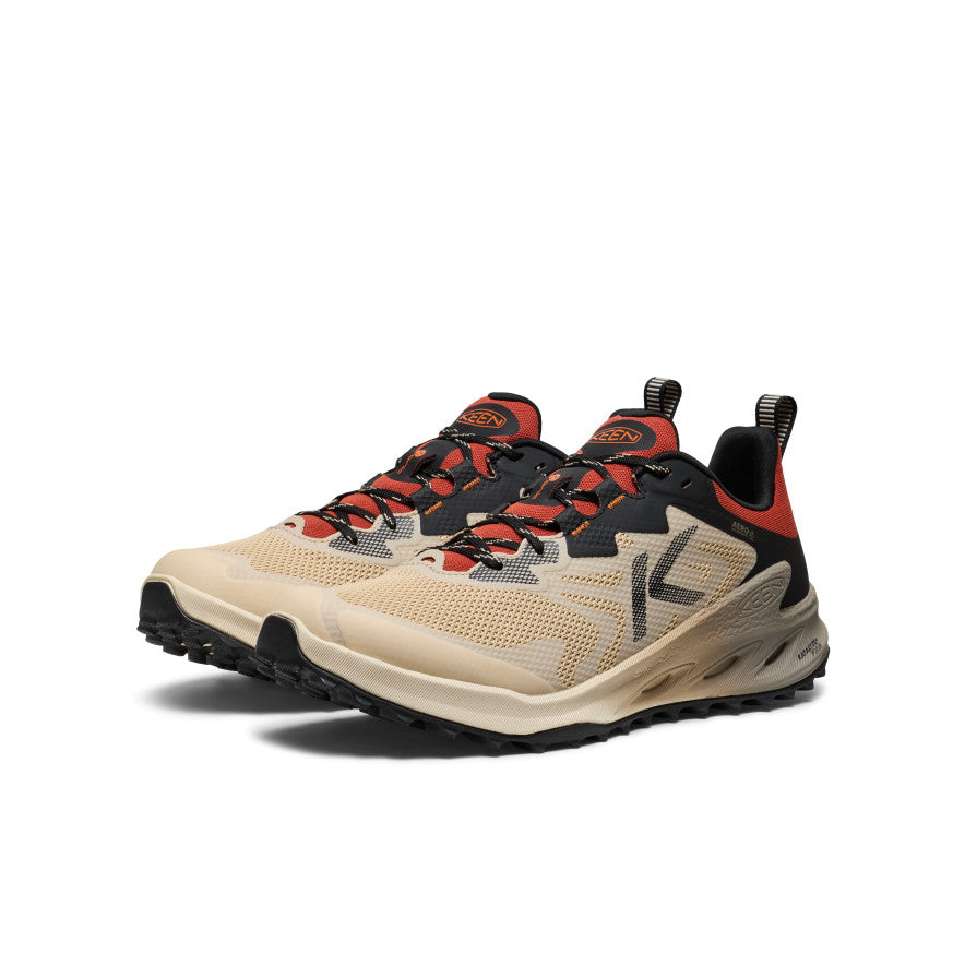 Men's Zionic NXT Waterproof Hiking Shoe  |  Safari/Red Ochre