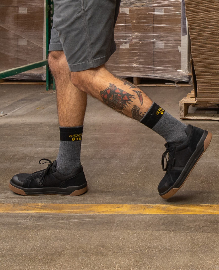 Men's Kenton ESD Work Shoe (Carbon Toe)  |  Magnet/Steel Grey