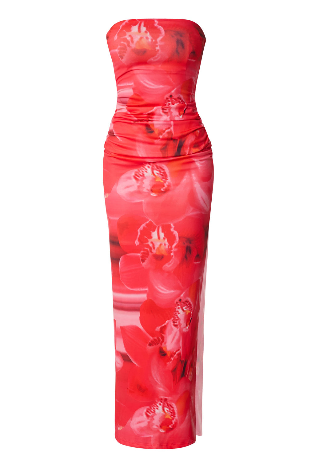 Kara Coral Maxi Dress