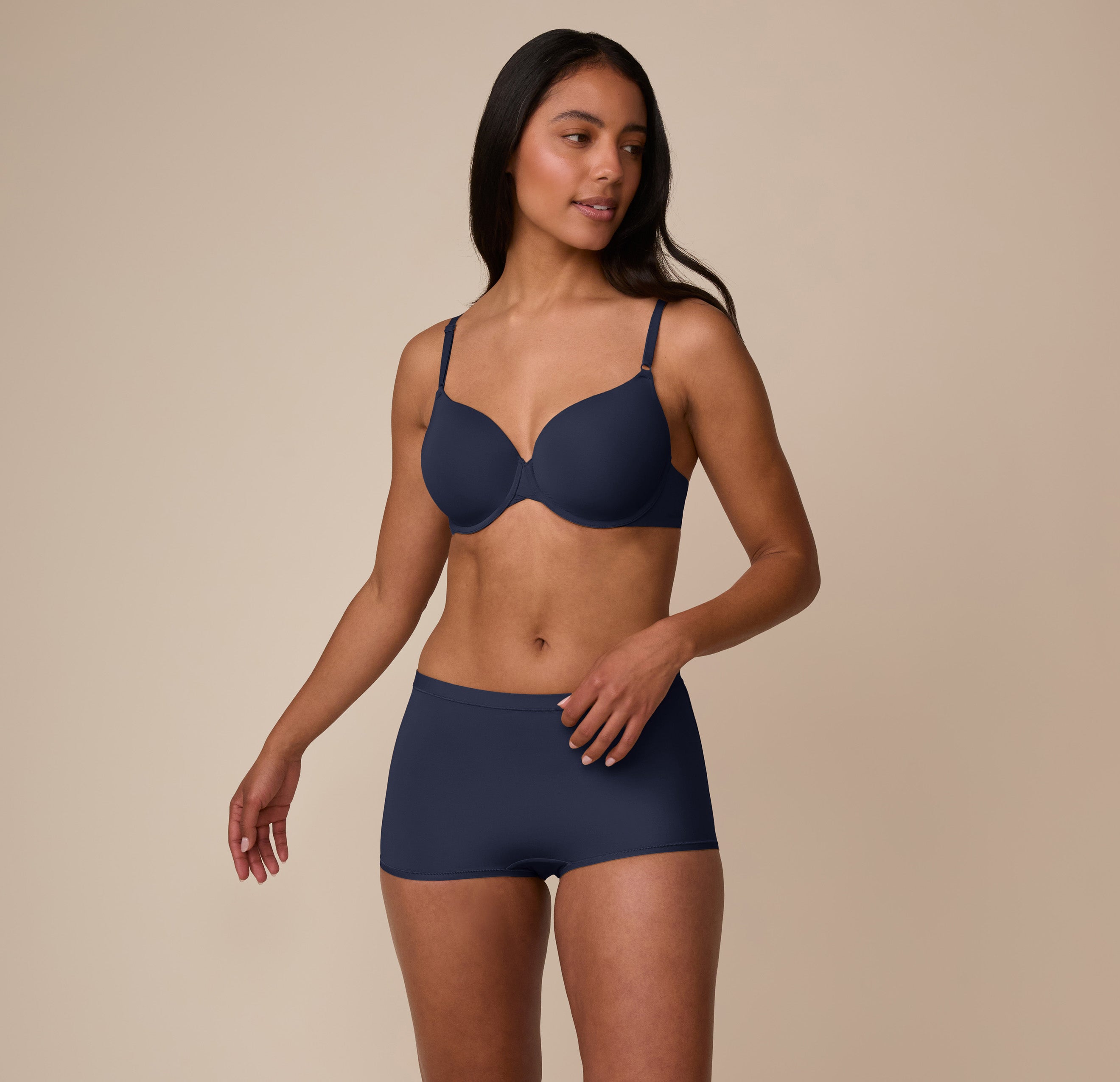 Base T-Shirt Bra - True Blue