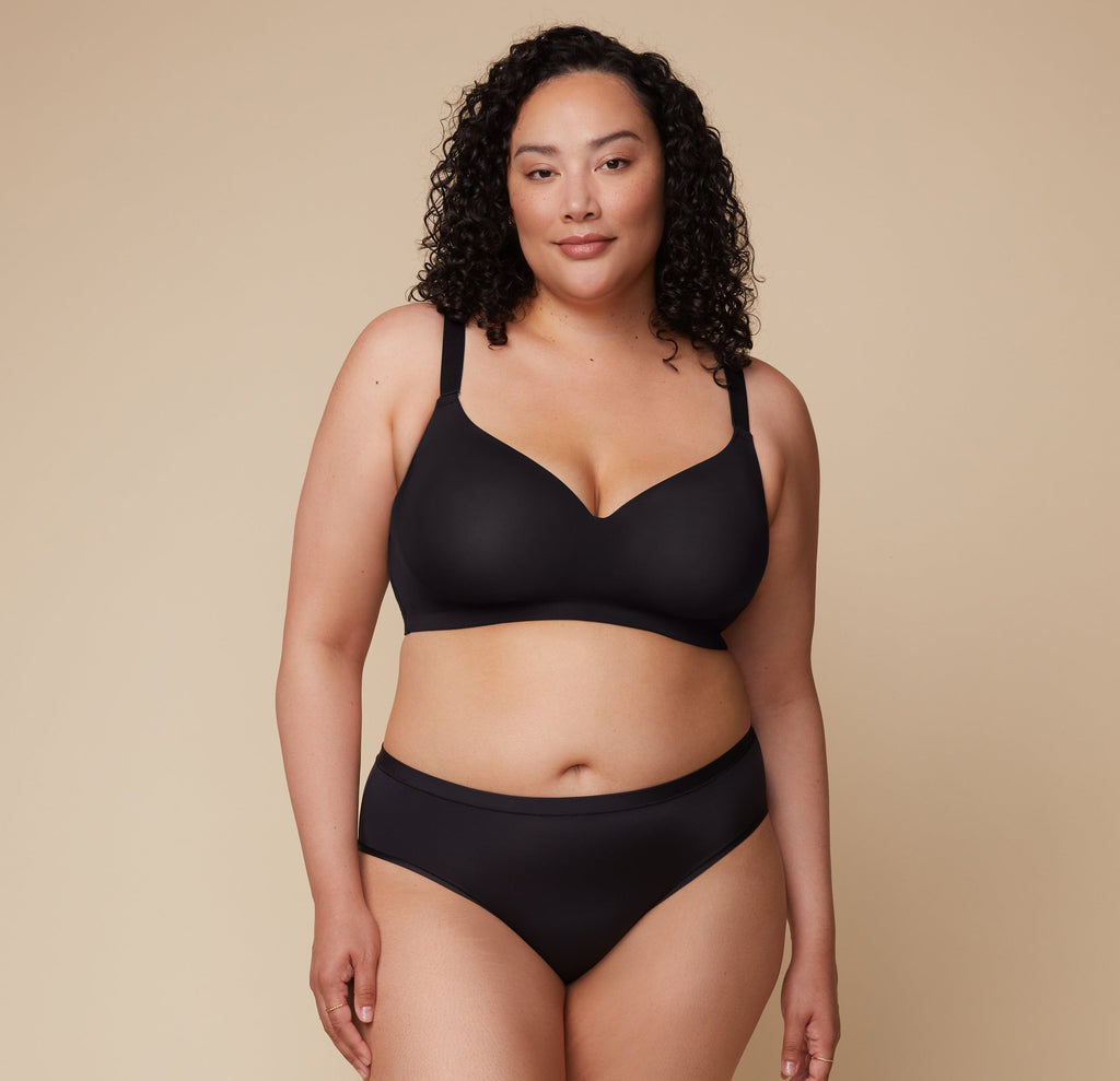 Base Wirefree T-Shirt Bra - Black