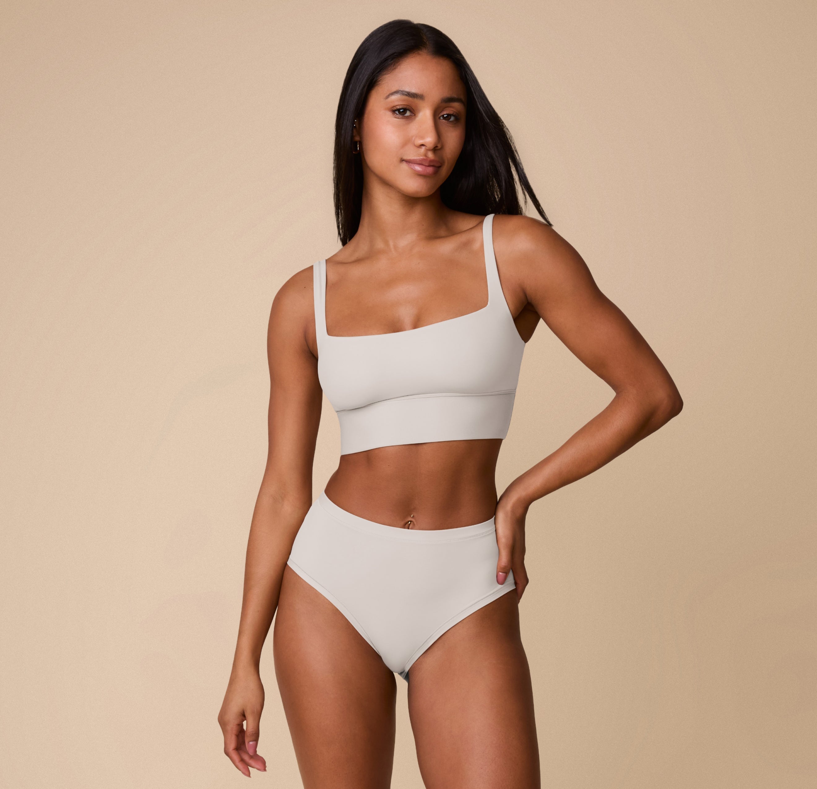 Bliss Highwaist Brief - Frost