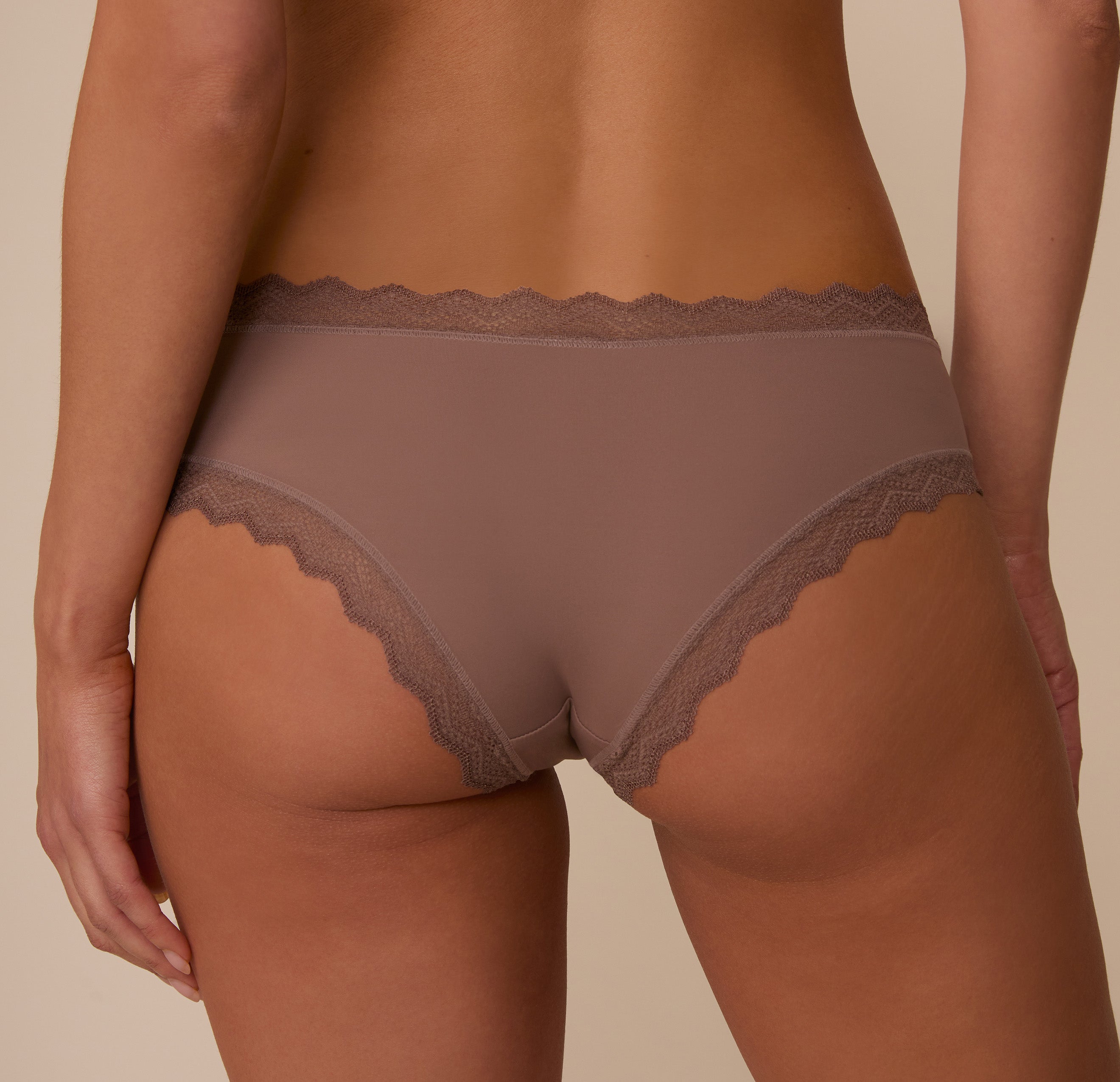 Bliss Lace Cheeky - Mauve