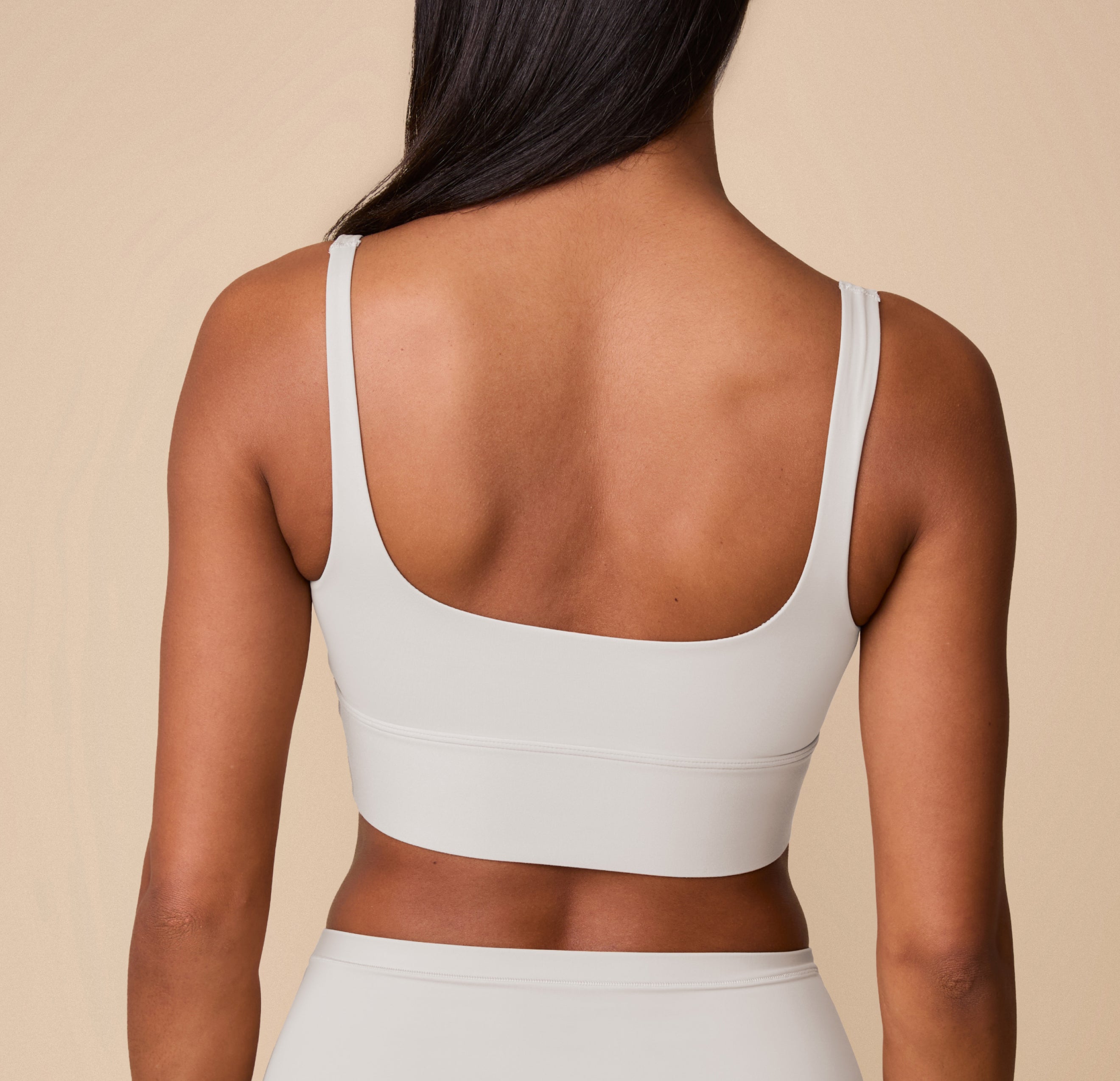 Bliss Square Neck Bralette - Frost