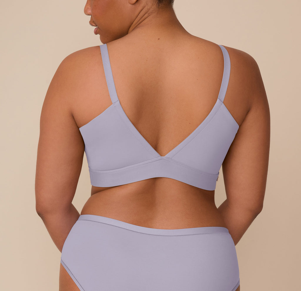 Bliss Triangle Bralette - Violet