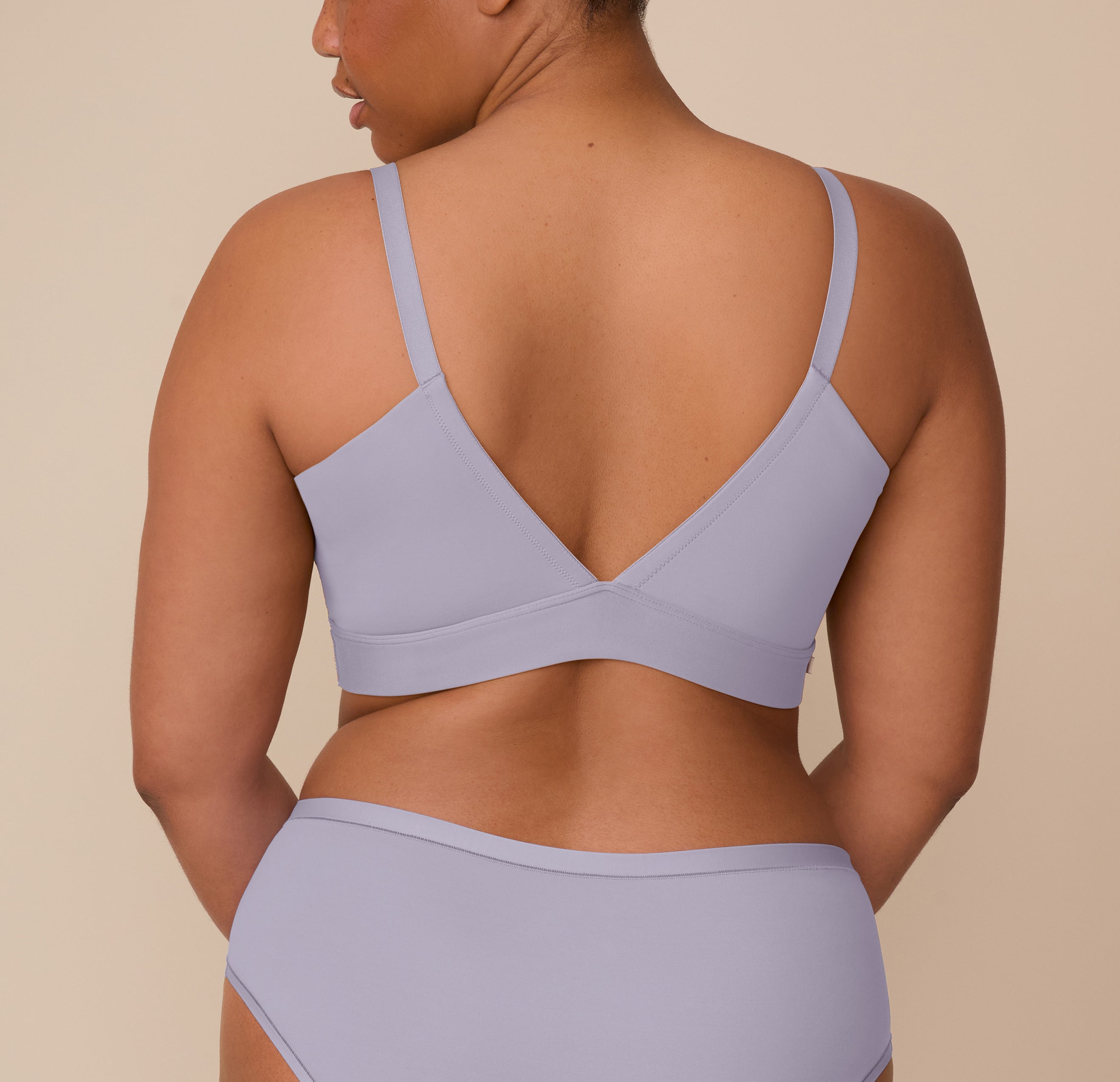 Bliss Triangle Bralette - Violet