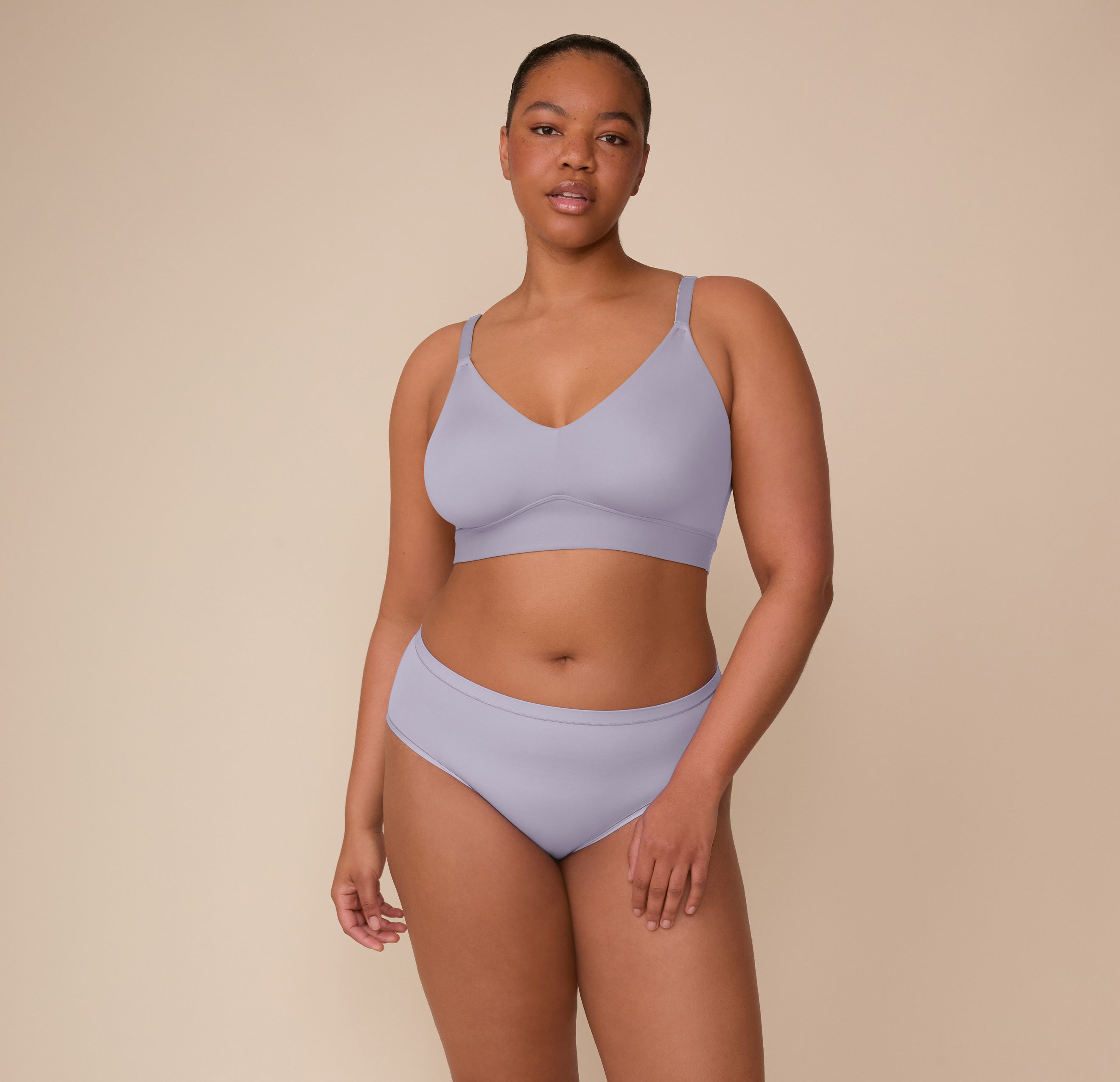 Bliss Triangle Bralette - Violet