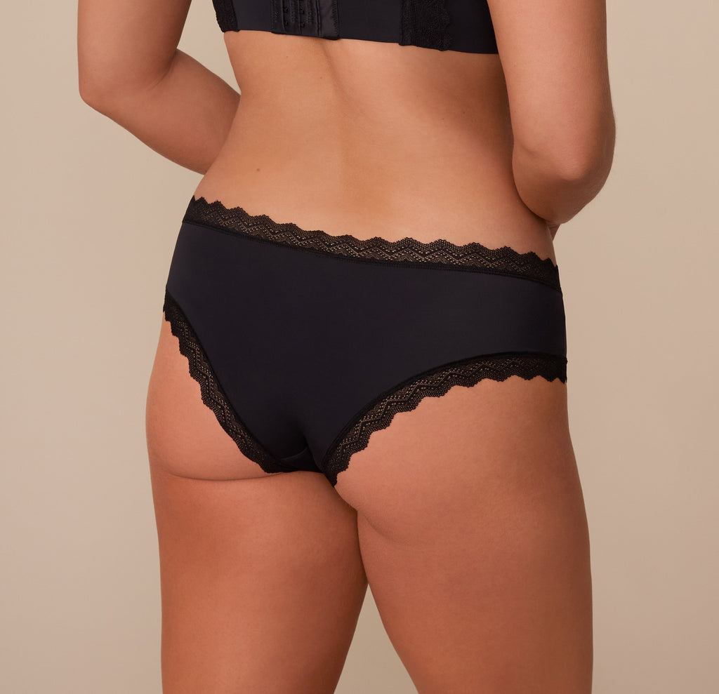 Bliss Lace Cheeky - Black