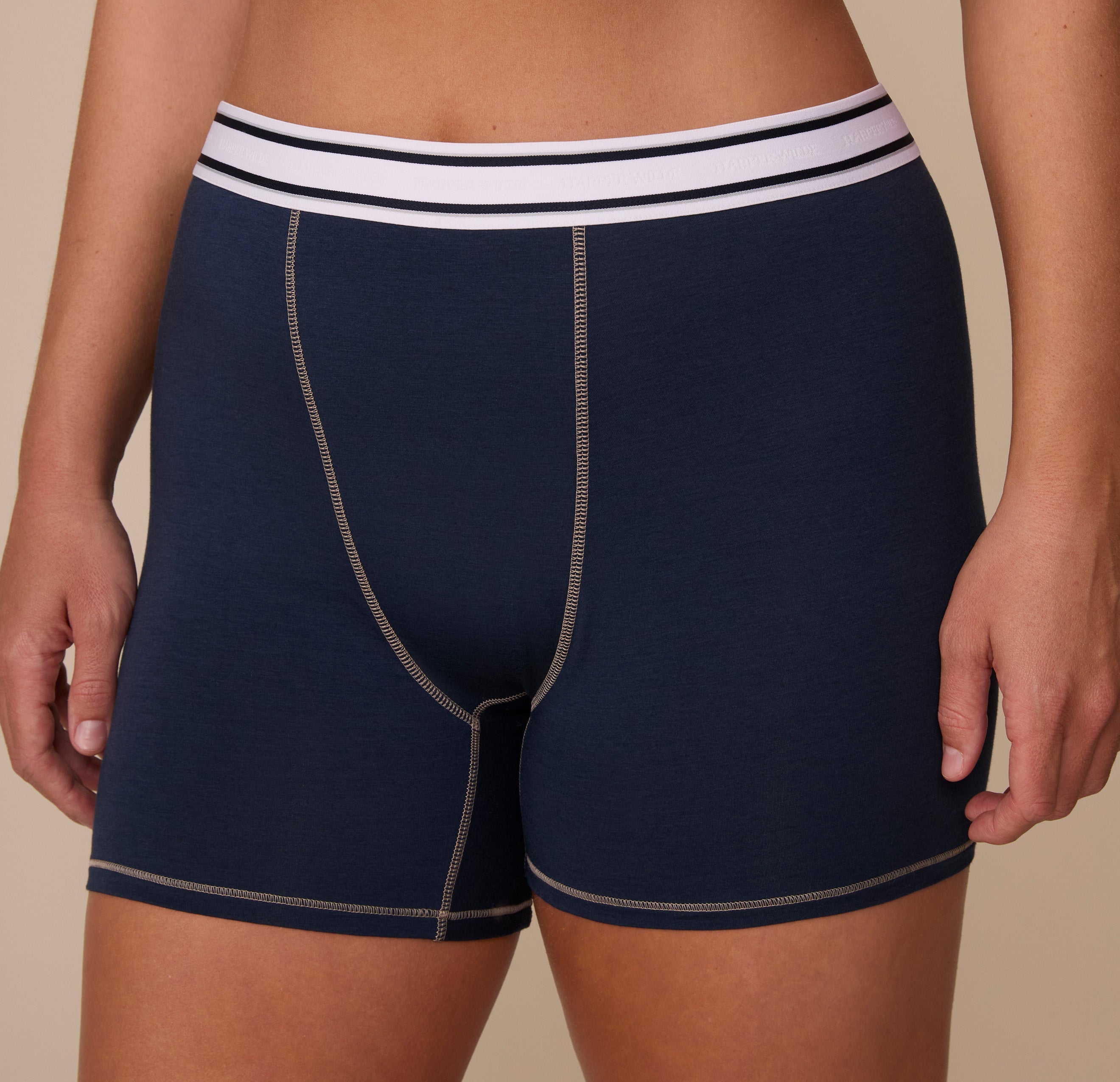 Cloud Cotton Retro Boxer Brief - Midnight