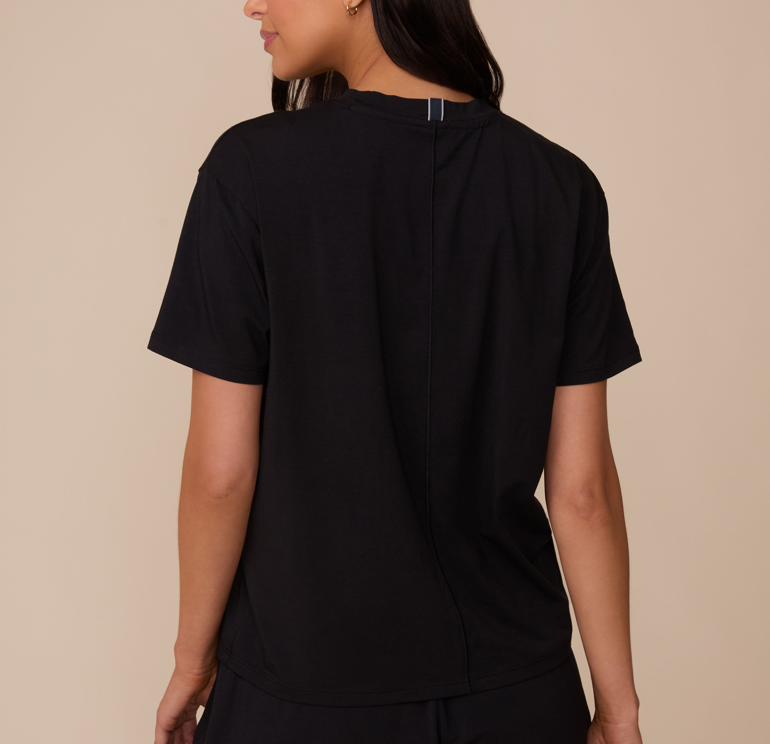 Cloud Cotton Pajama Shirt - Black