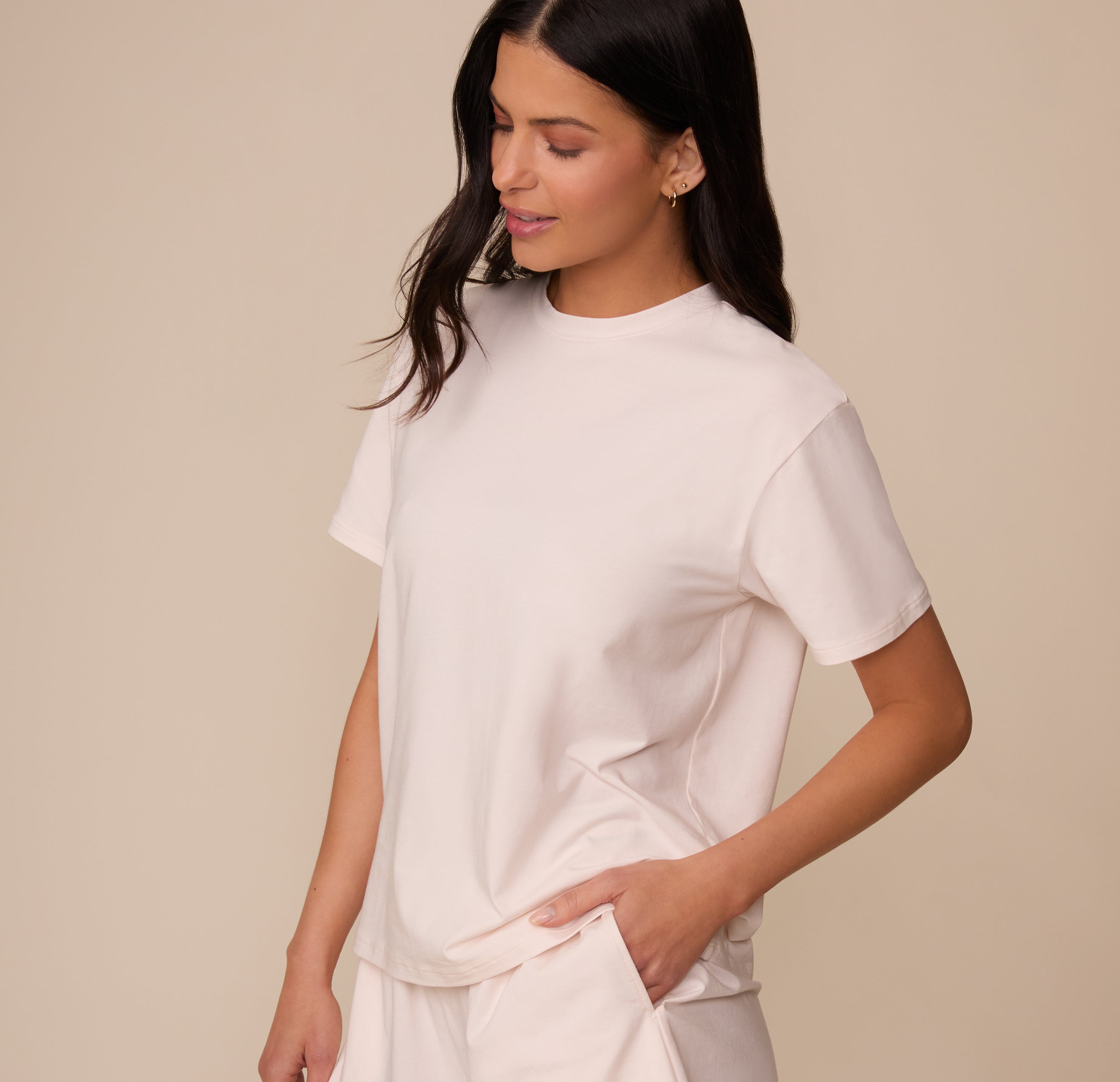 Cloud Cotton Pajama Shirt - Quartz