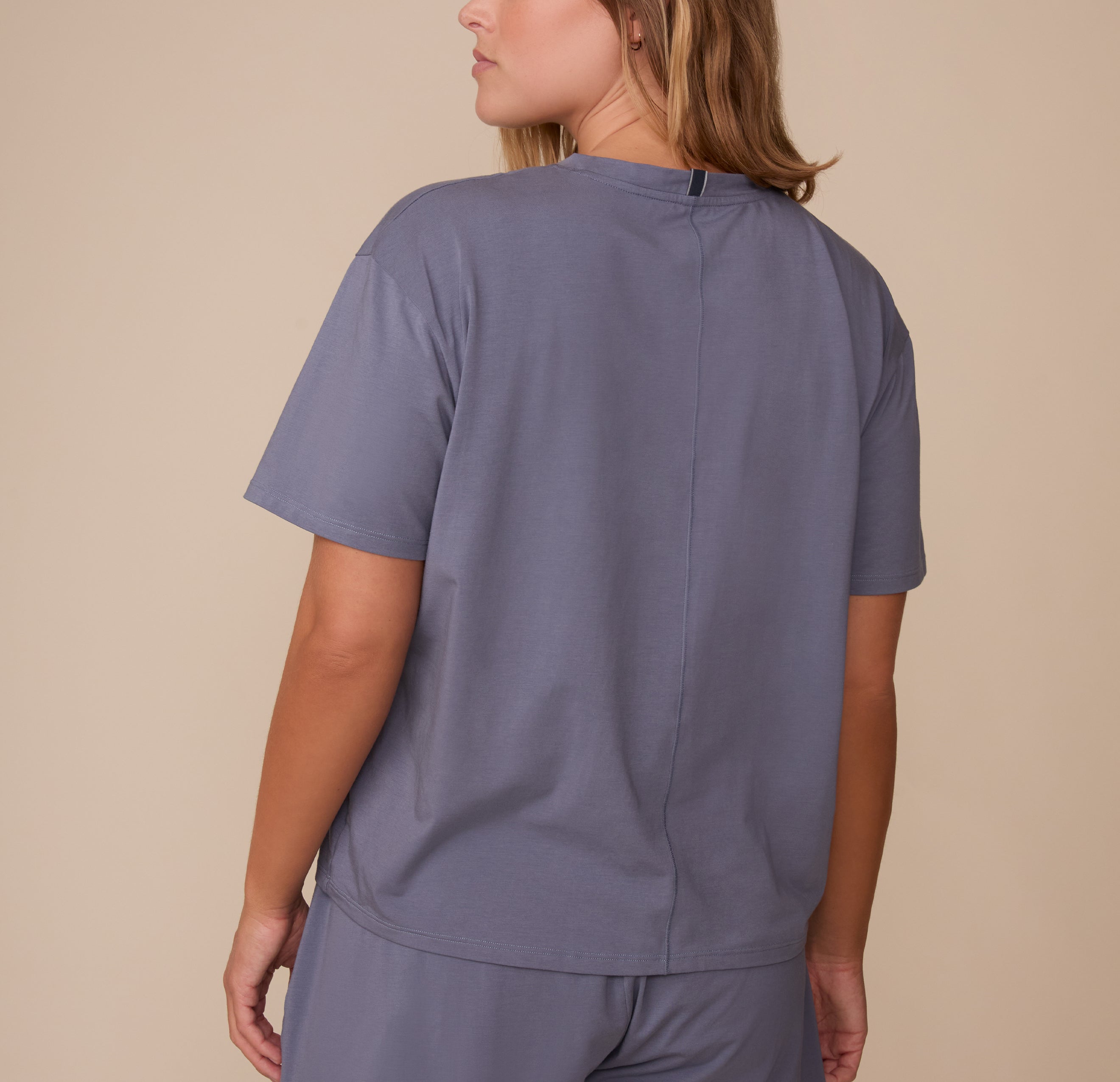 Cloud Cotton Pajama Shirt - Slate