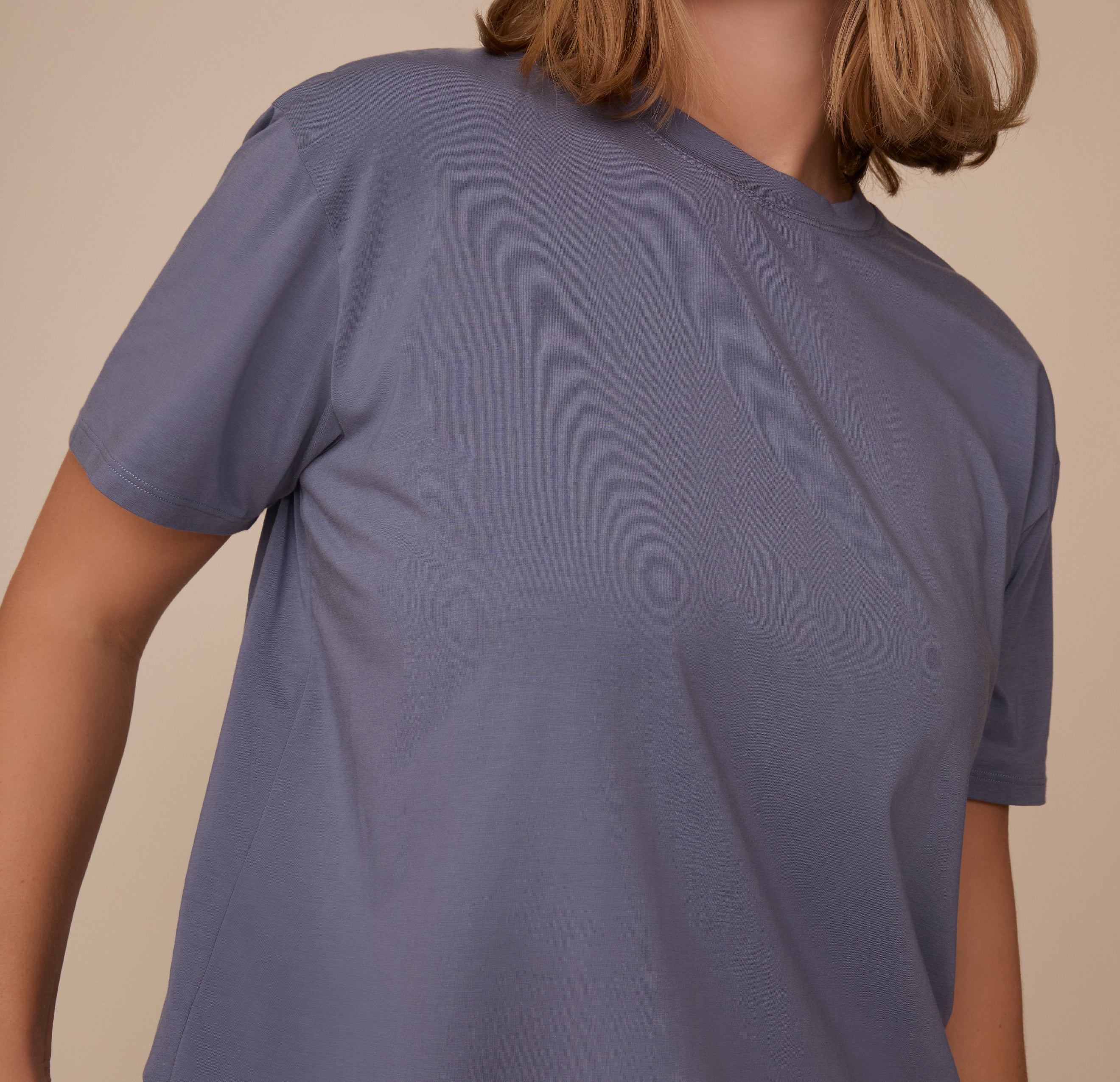Cloud Cotton Pajama Shirt - Slate
