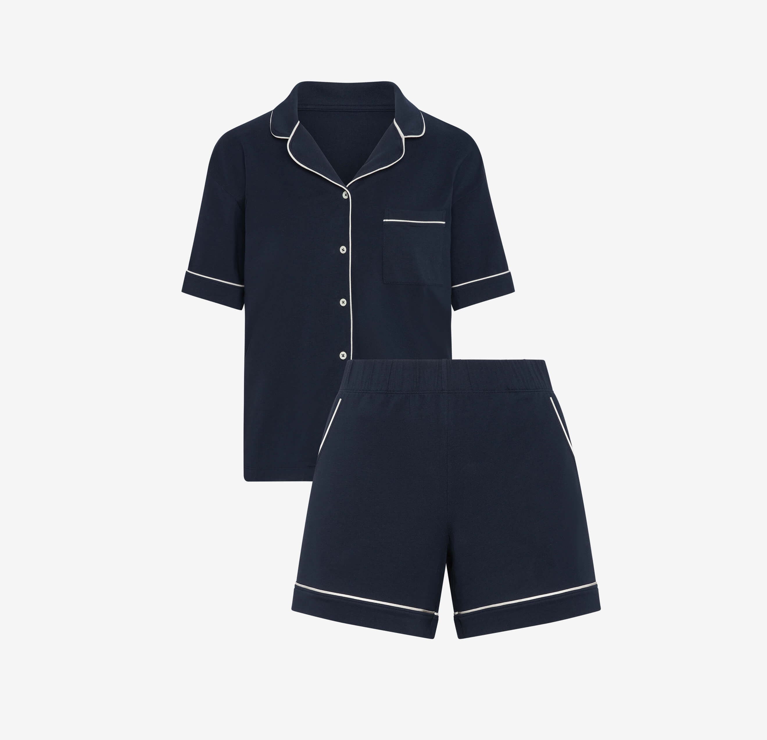 Perfect Pima Shirt & Shorts Set