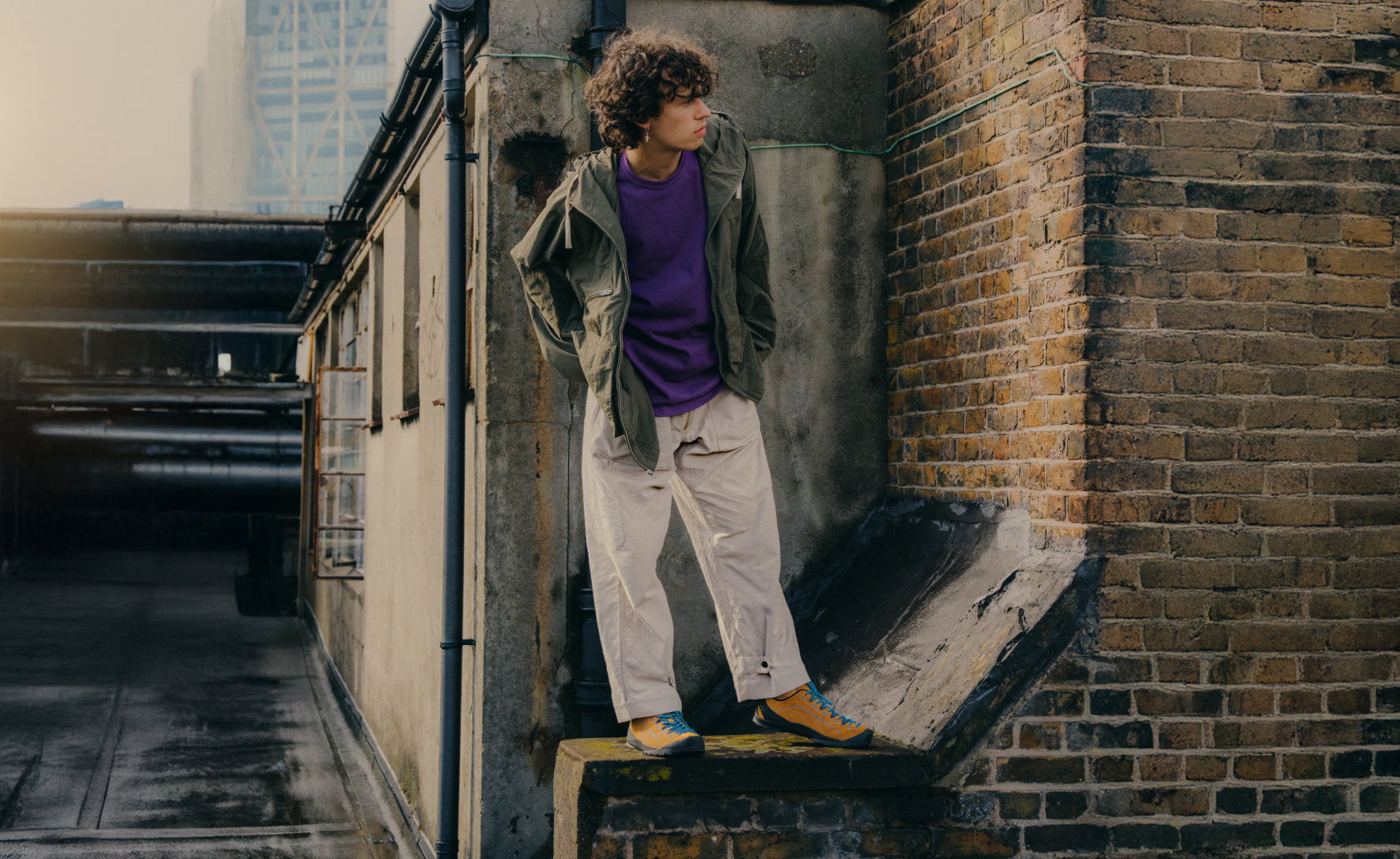 Men's Jasper Sneaker  |  Purple Opulence/Lemon Curry