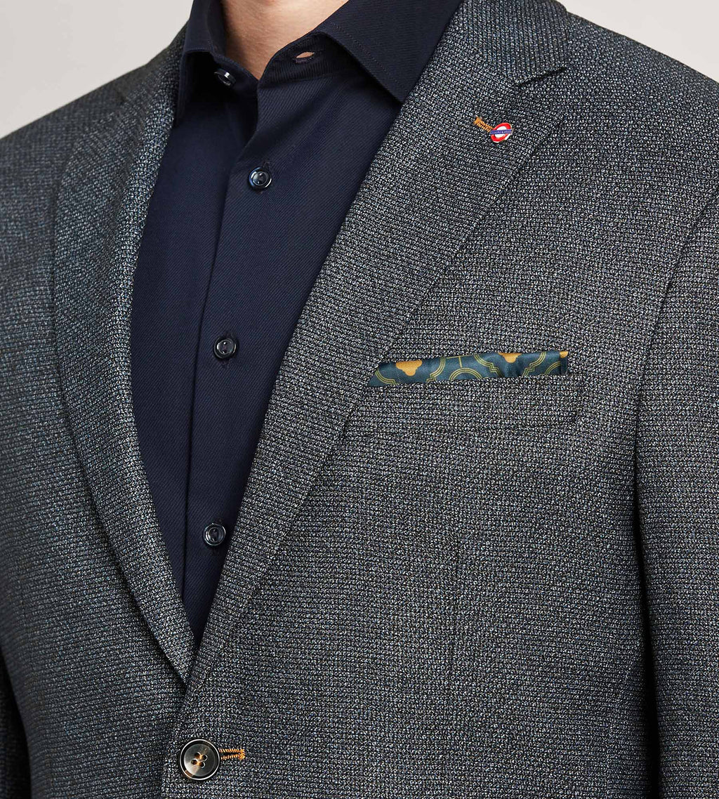 Modern Fit Woven Neat Sport Jacket