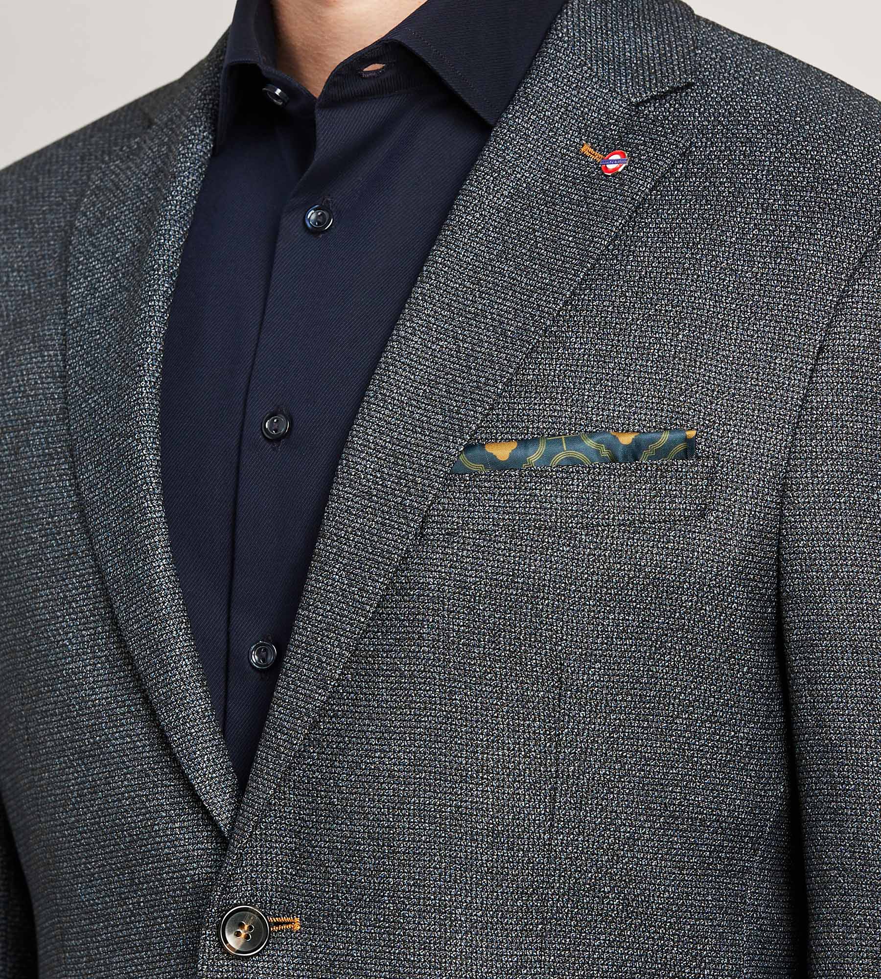 Modern Fit Woven Neat Sport Jacket