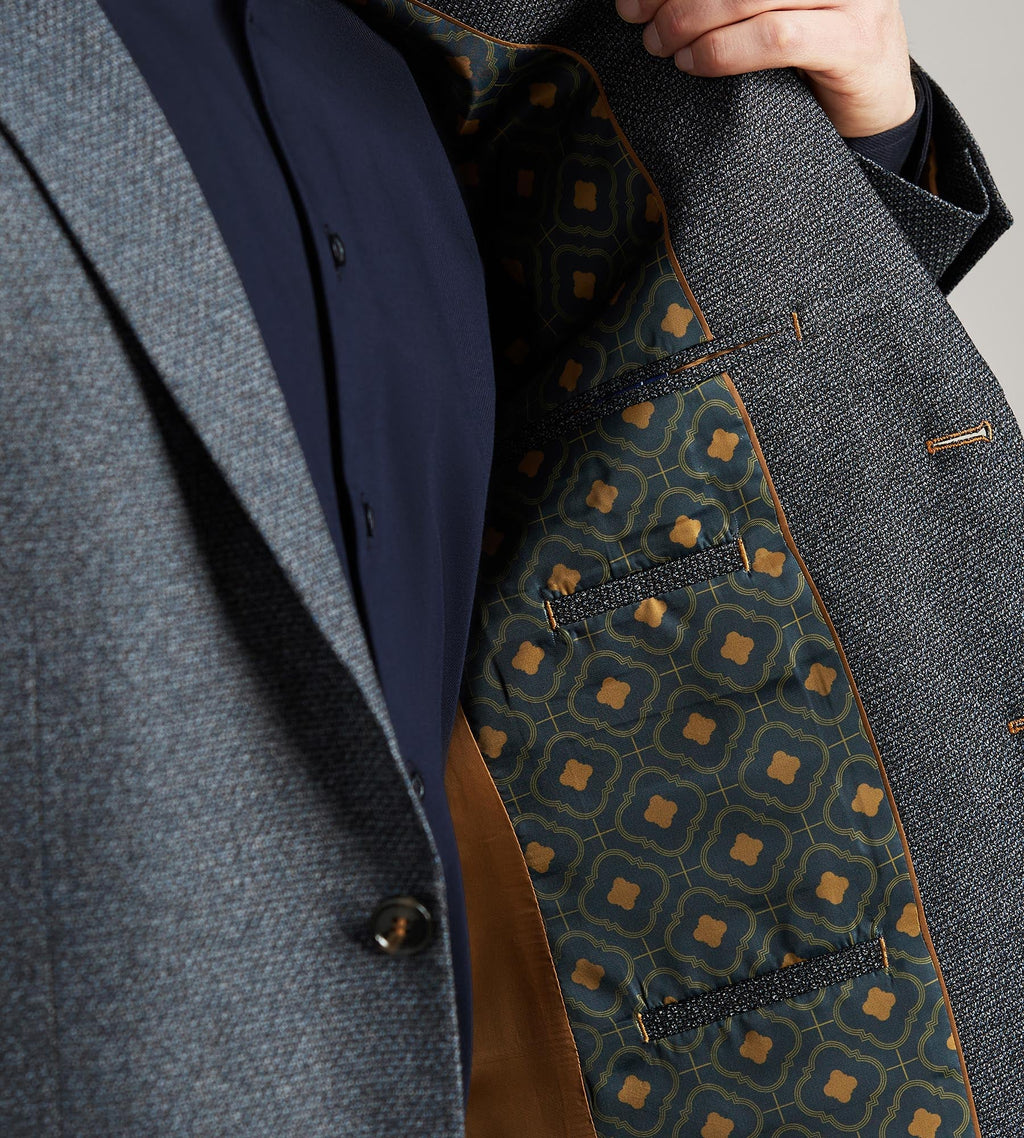 Modern Fit Woven Neat Sport Jacket