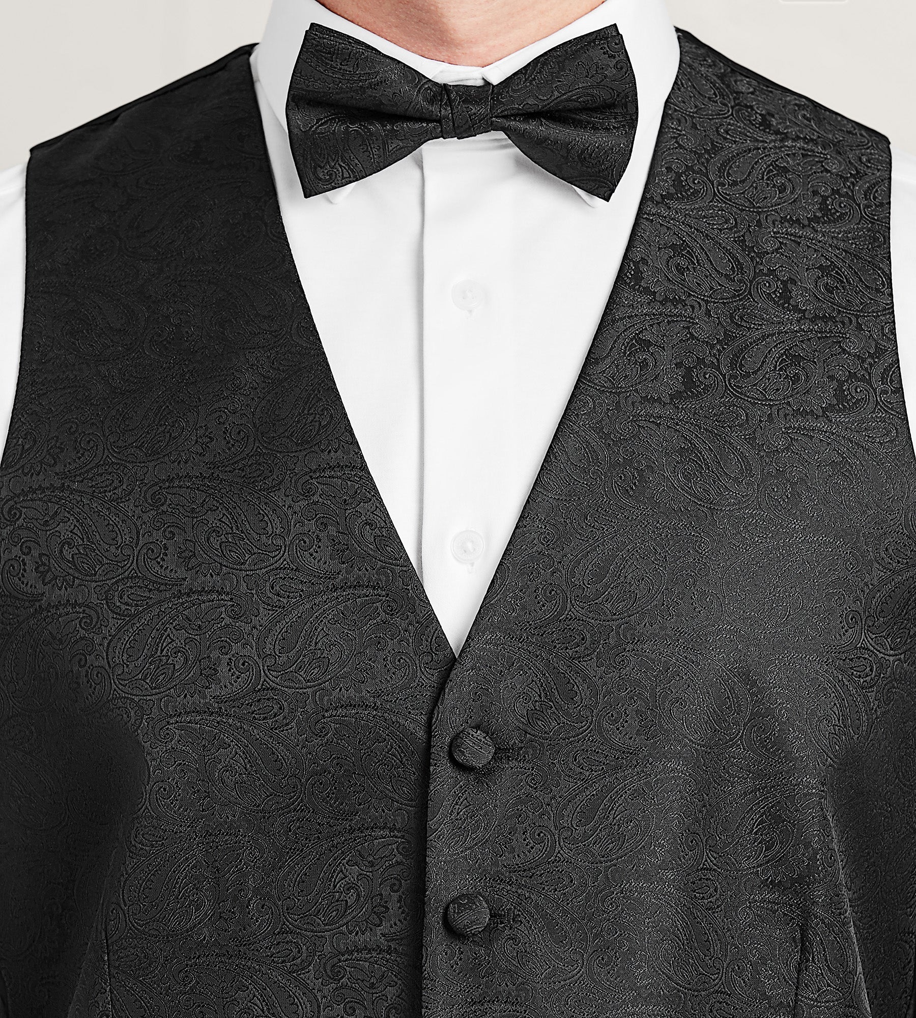 Paisley Tonal Suit Vest