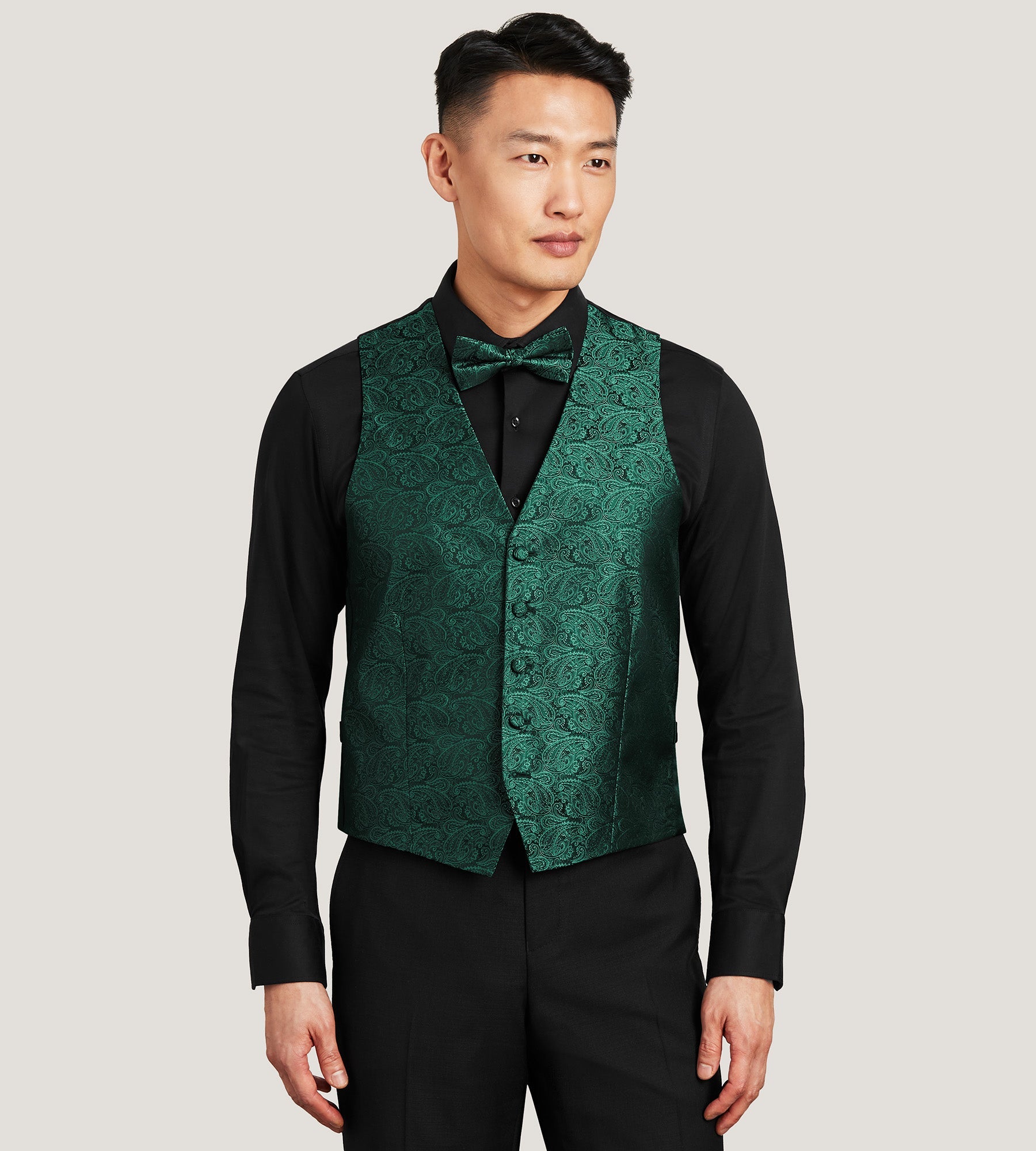 Paisley Tonal Suit Vest