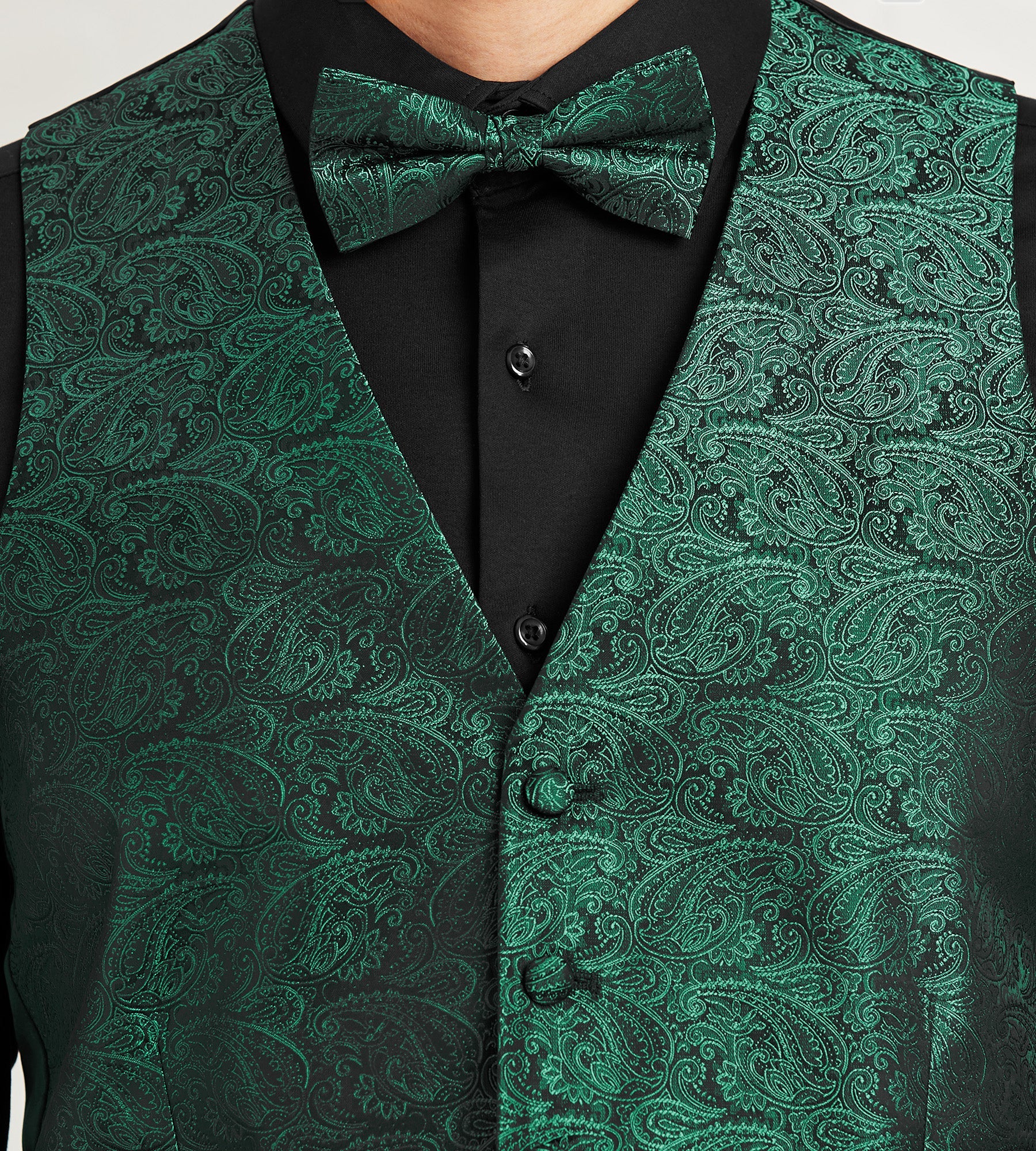 Paisley Tonal Suit Vest