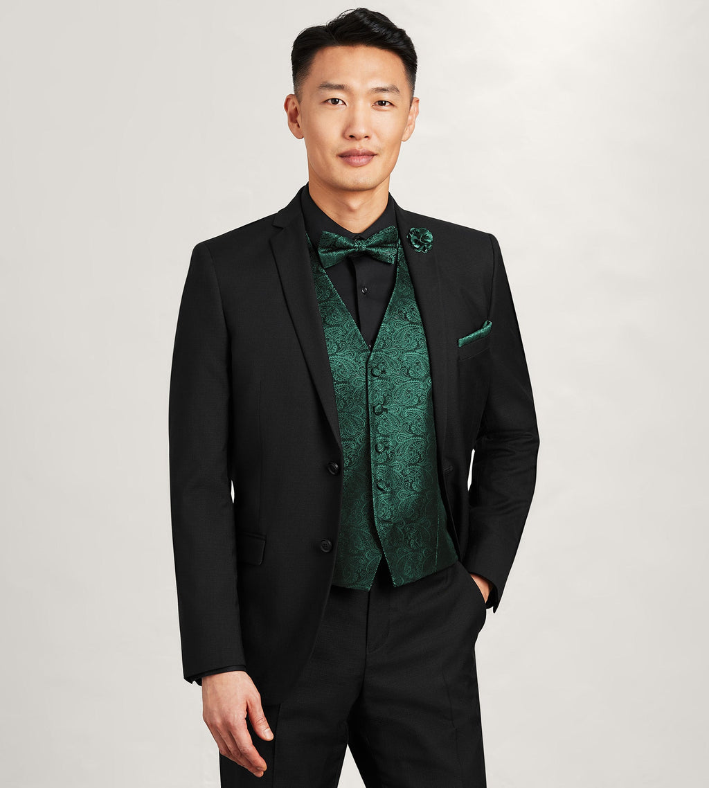 Paisley Tonal Suit Vest