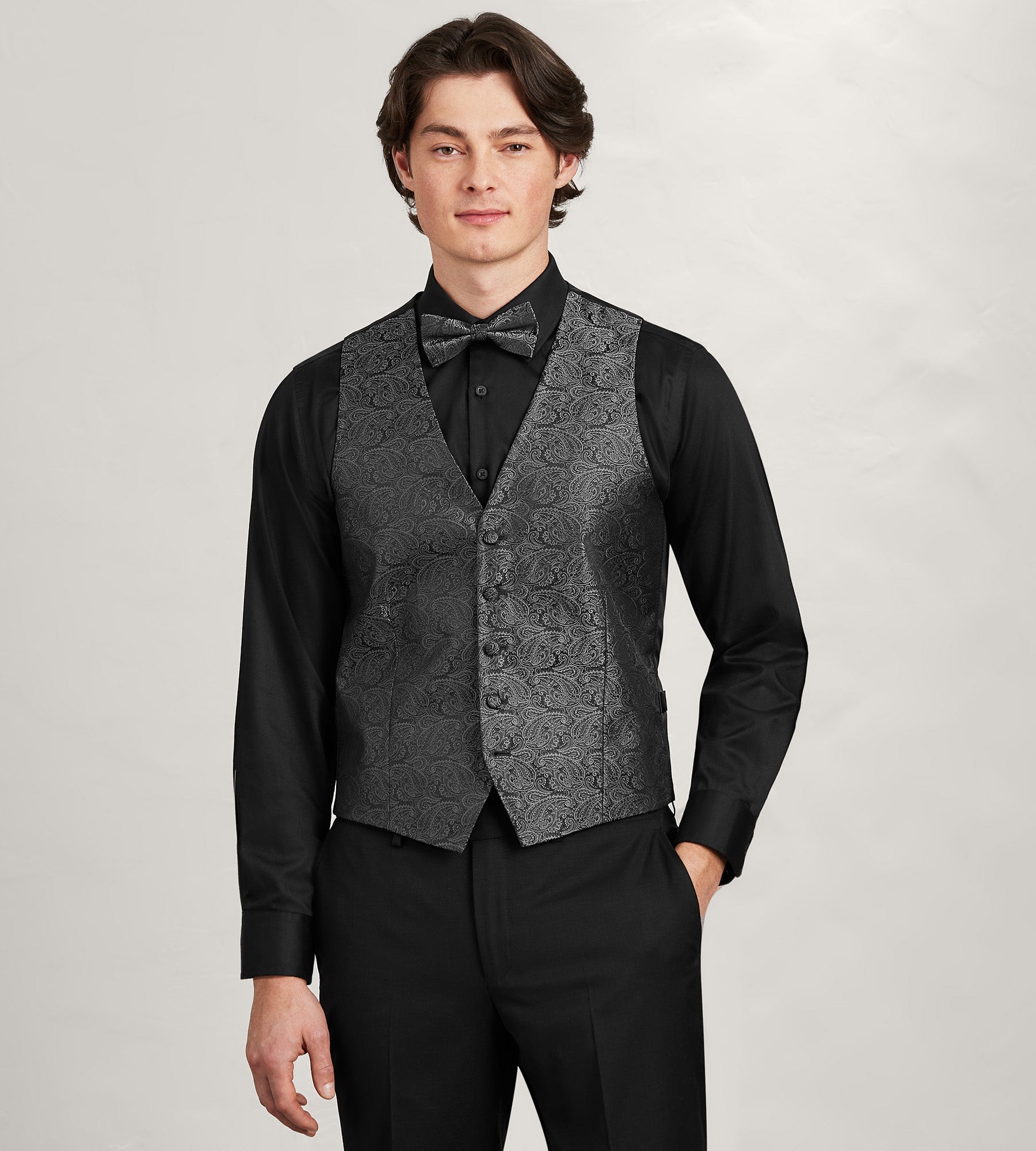 Paisley Tonal Suit Vest