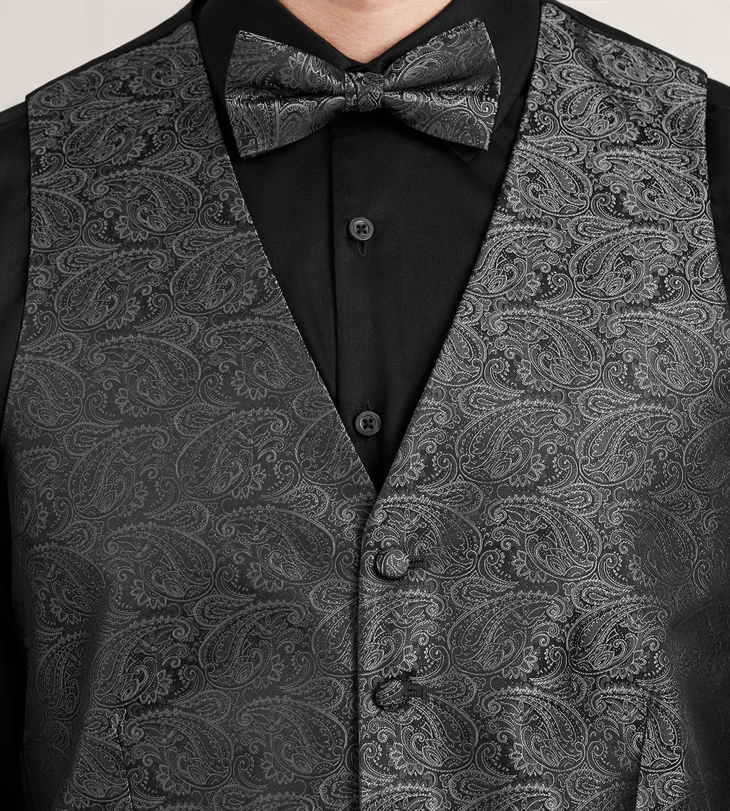 Paisley Tonal Suit Vest