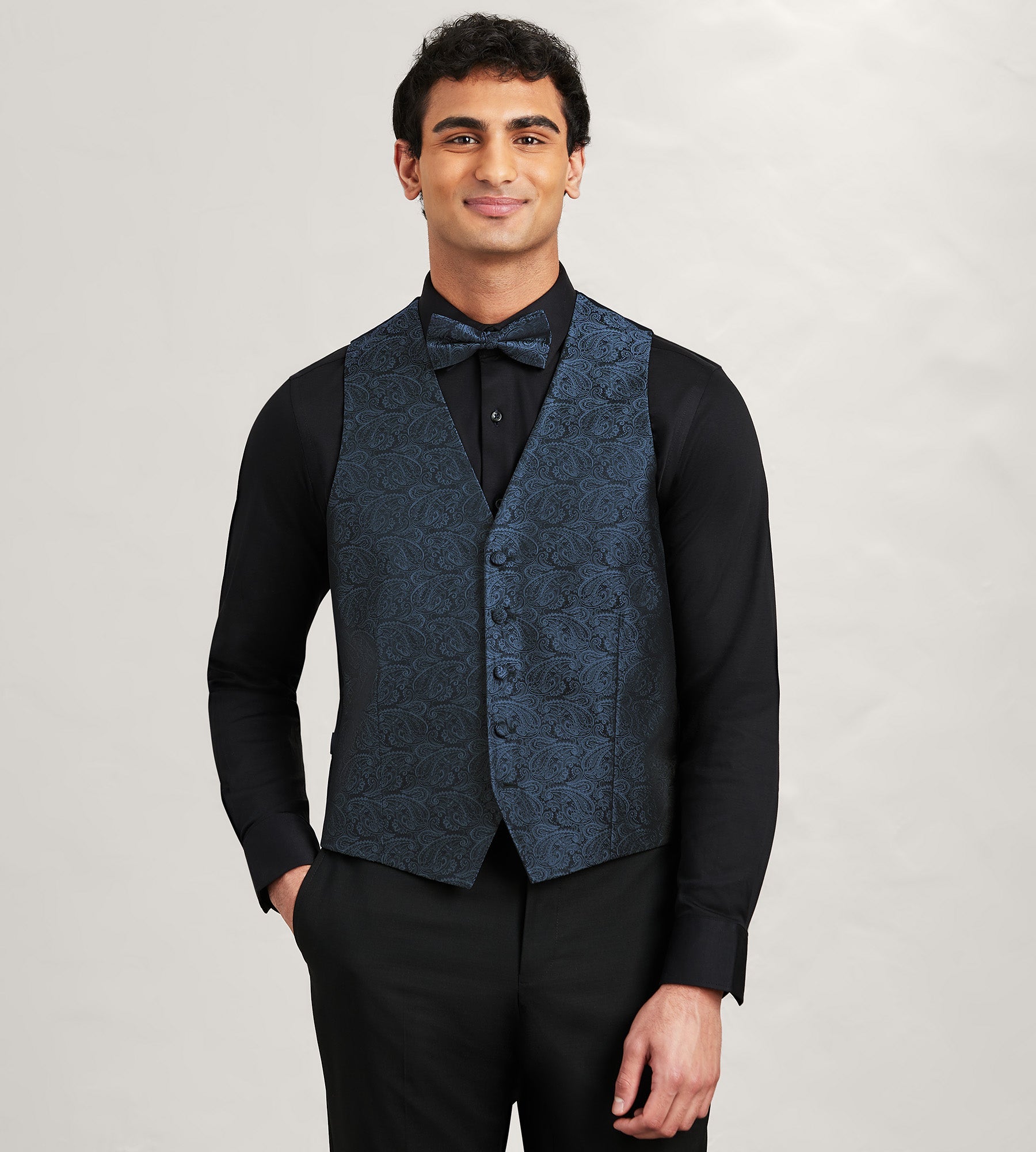 Paisley Tonal Suit Vest