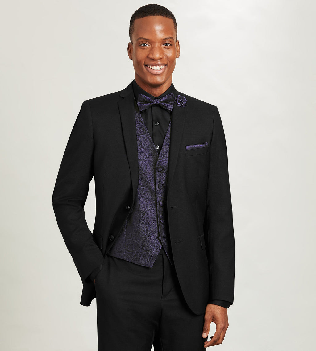 Paisley Tonal Suit Vest