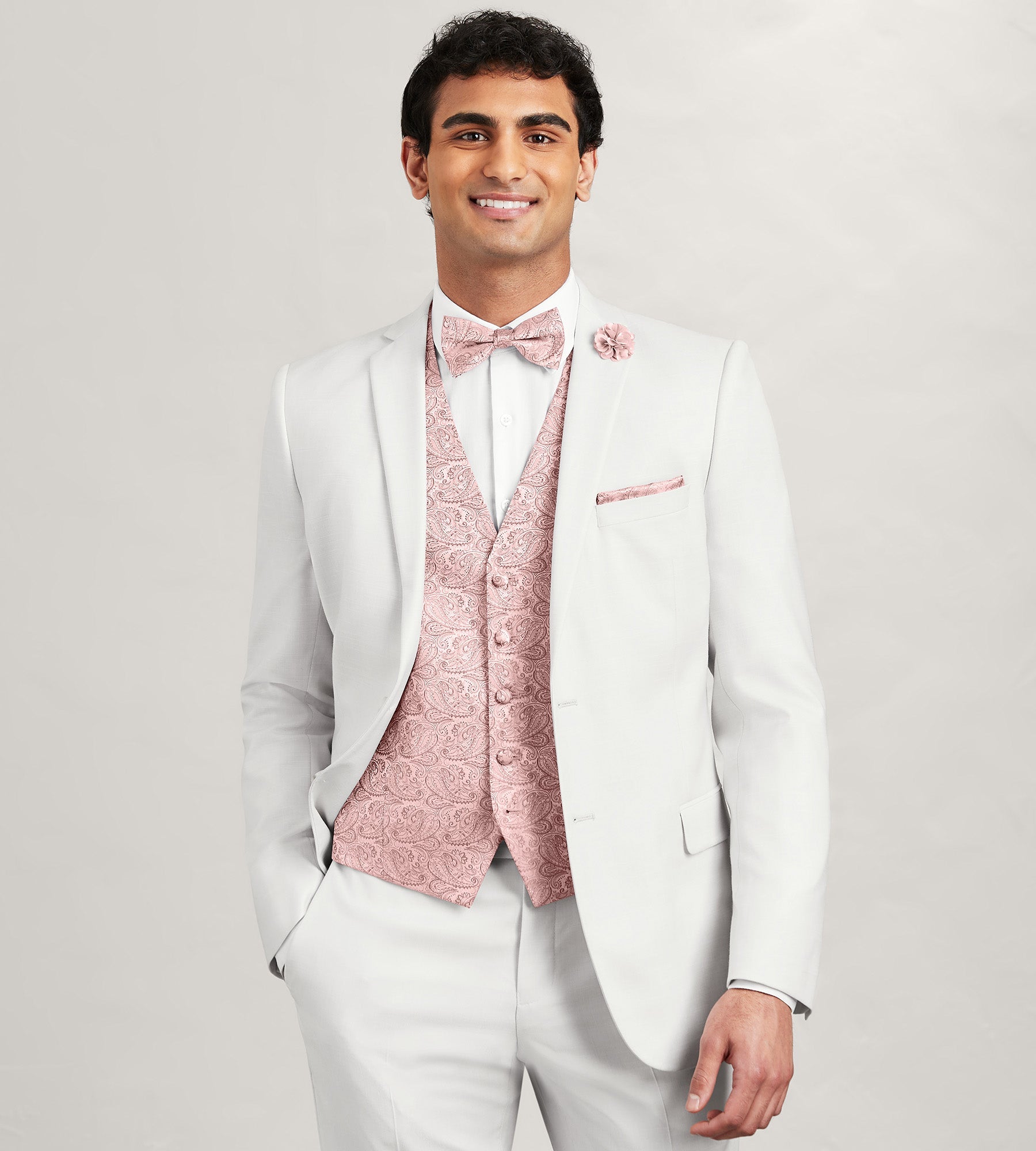 Paisley Tonal Suit Vest