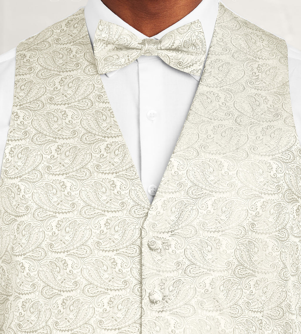 Paisley Tonal Suit Vest