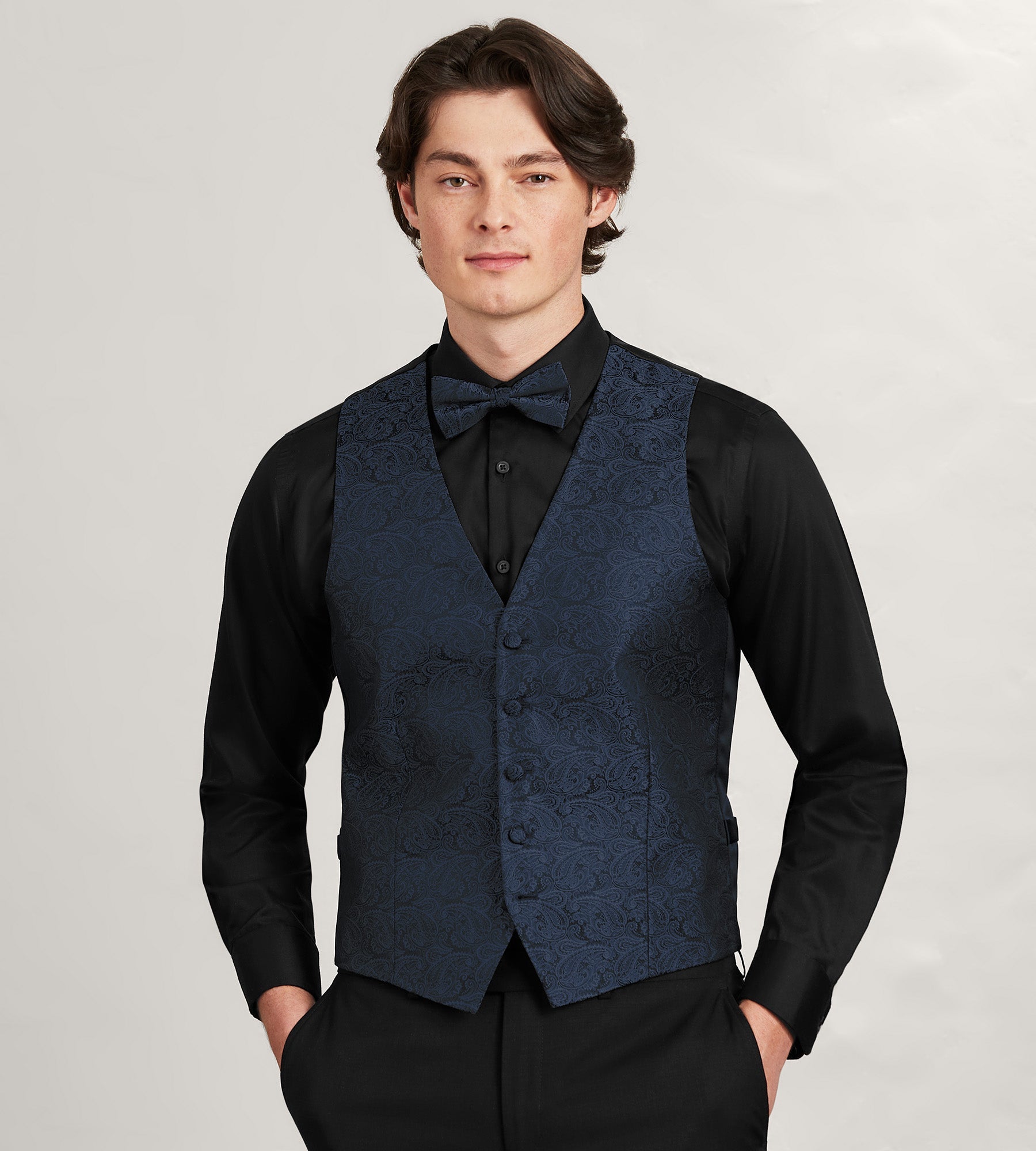 Paisley Tonal Suit Vest