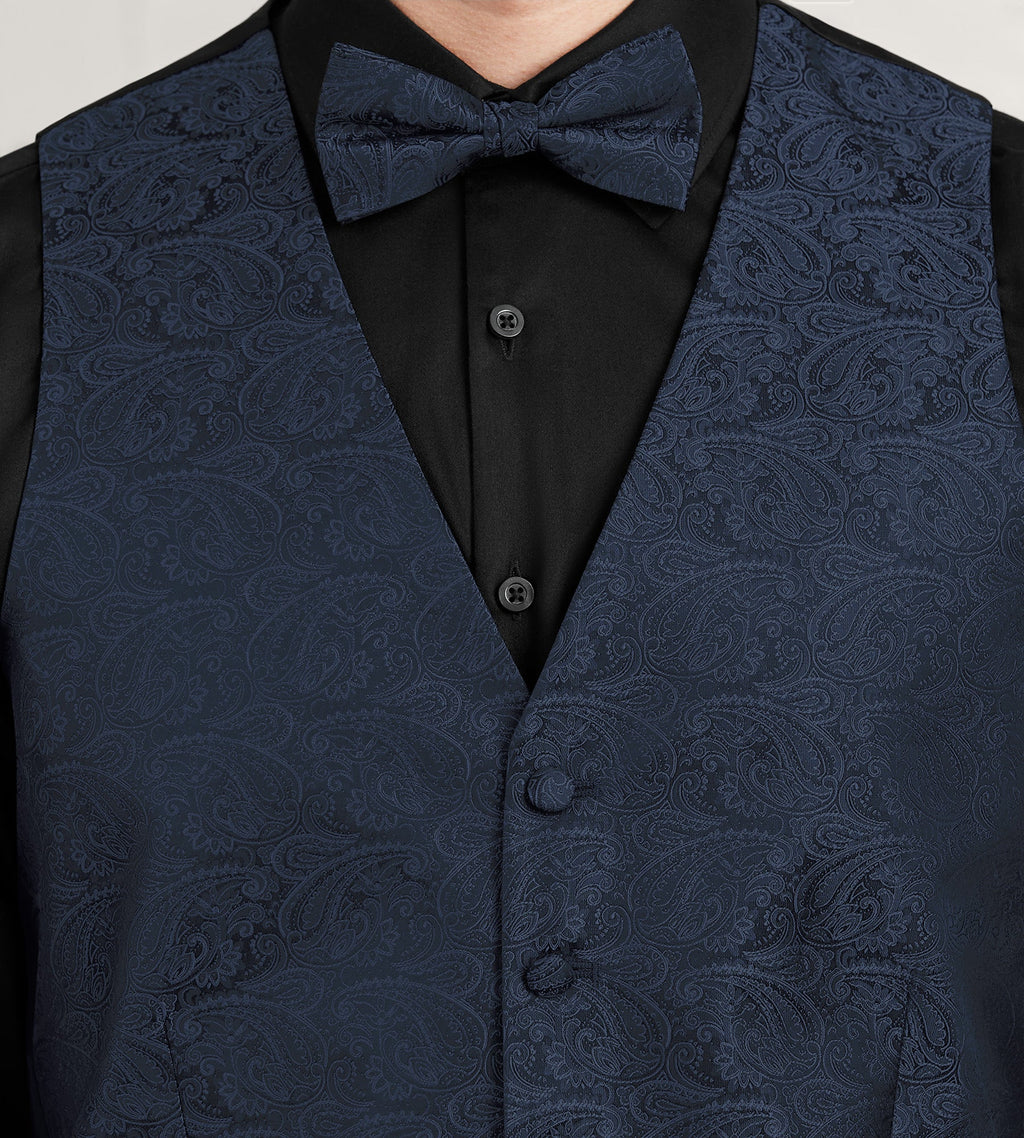 Paisley Tonal Suit Vest