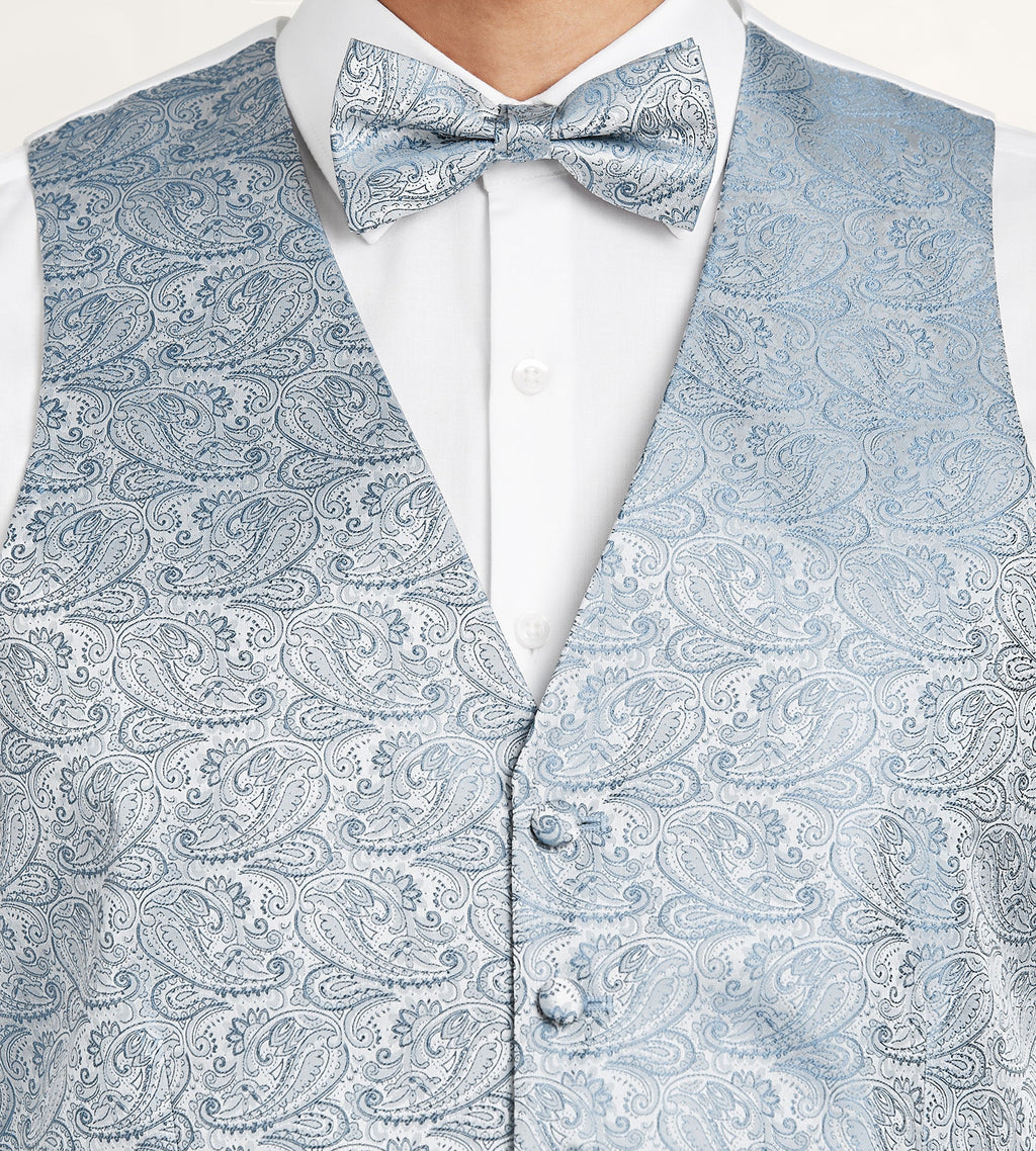 Paisley Tonal Suit Vest