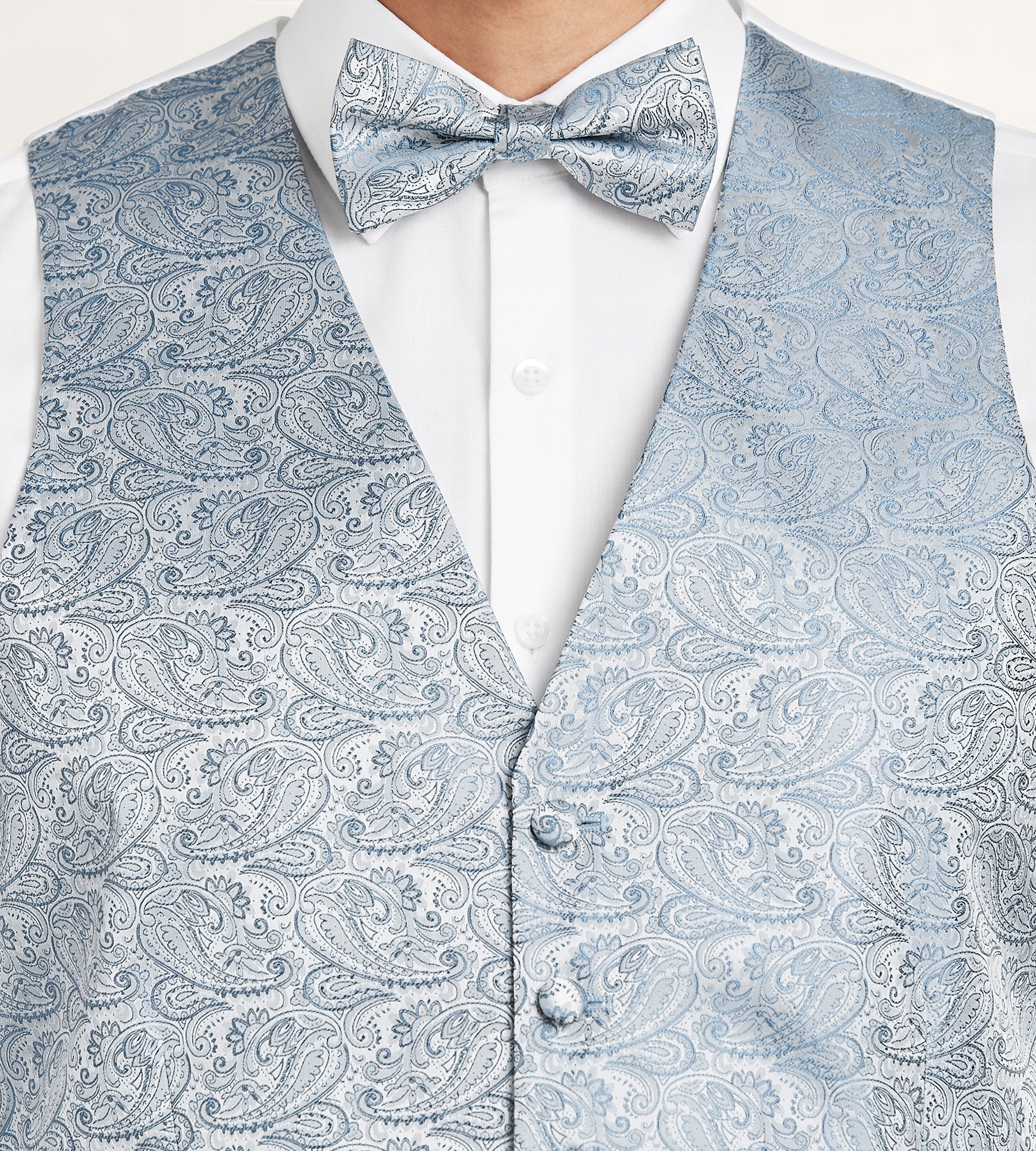 Paisley Tonal Suit Vest