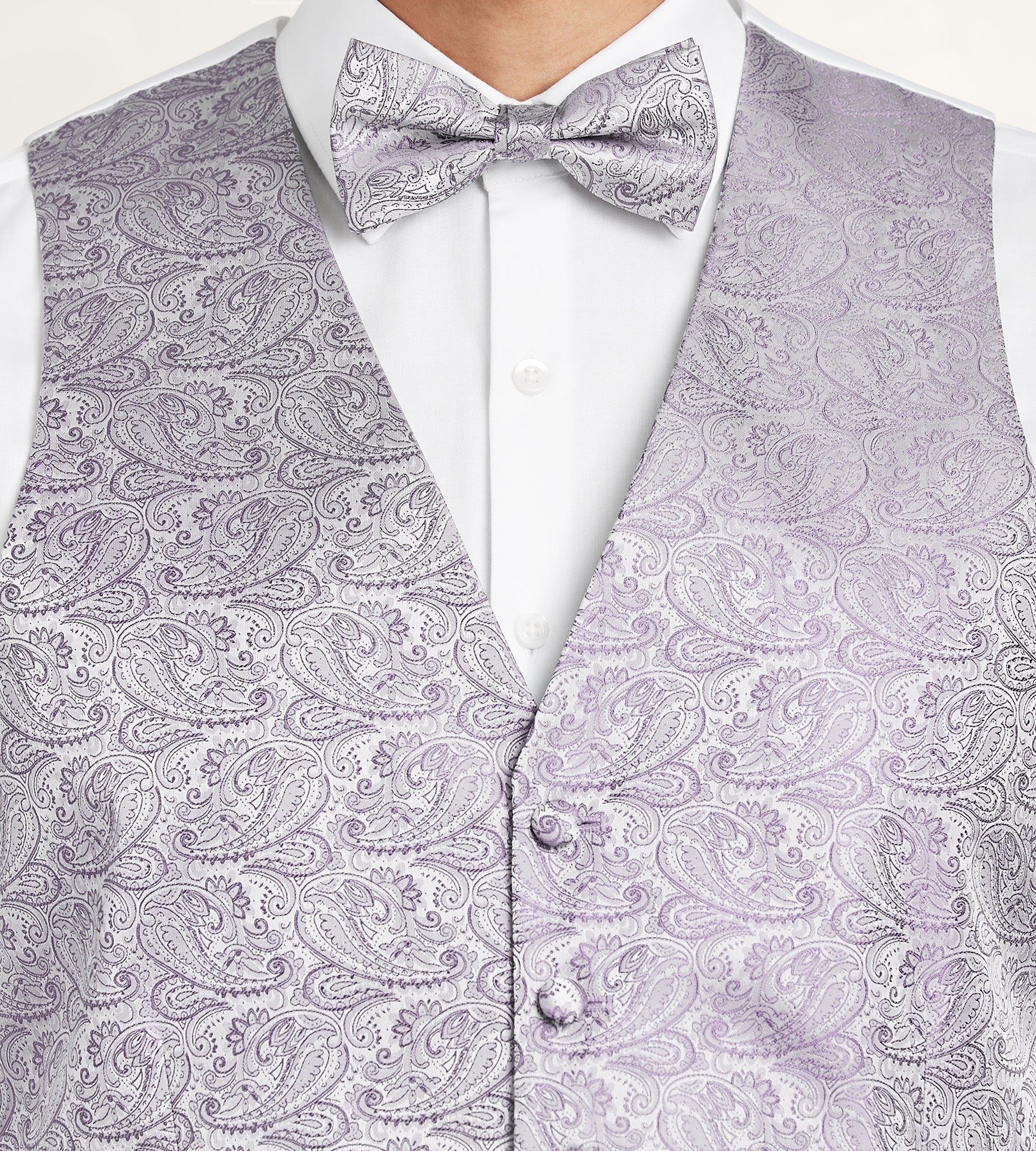 Paisley Tonal Suit Vest