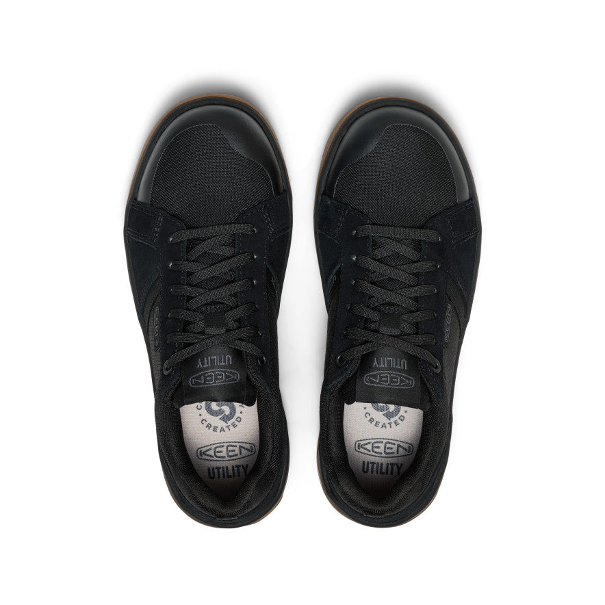 Women's Kenton Work Shoe (Carbon Toe)  |  Black/Gum